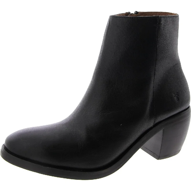 Frye Womens Block Heel Ankle Ankle Boots