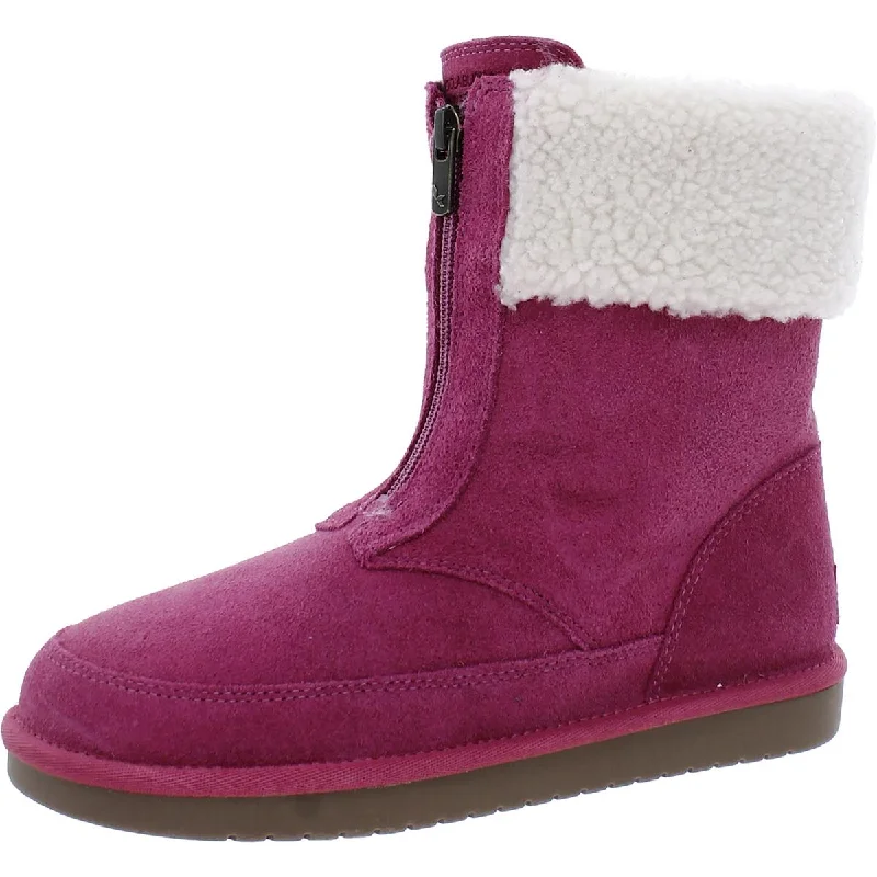 Koolaburra Womens Lytta Suede Round Toe Winter & Snow Boots