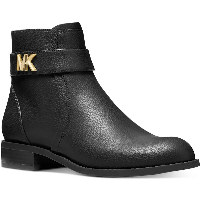 MICHAEL Michael Kors Womens Jilly  Zipper Pull On Booties