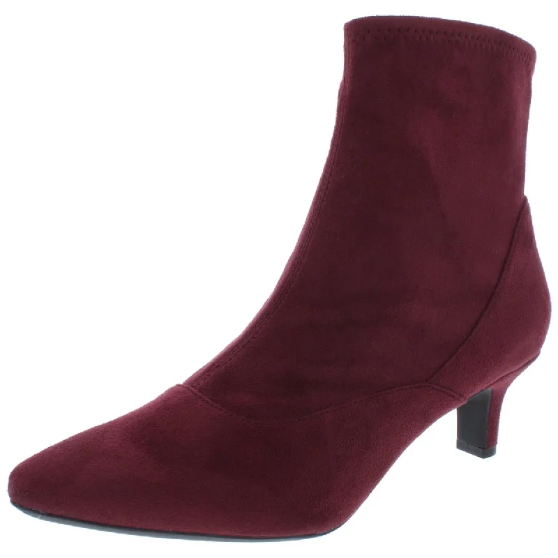 Rockport Womens Kimly Suede Ankle Booties