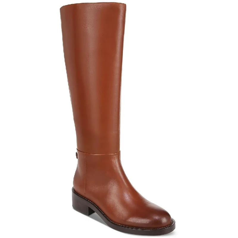 Sam Edelman Womens Mable EM Leather Round Toe Knee-High Boots