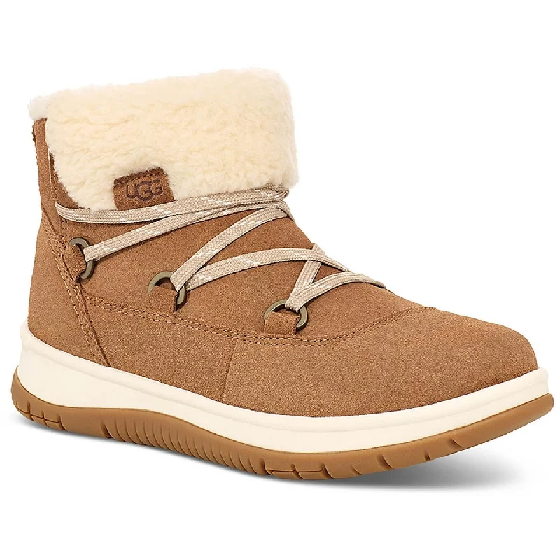 Ugg Womens Lakesider Heritage Leather Waterproof Winter & Snow Boots