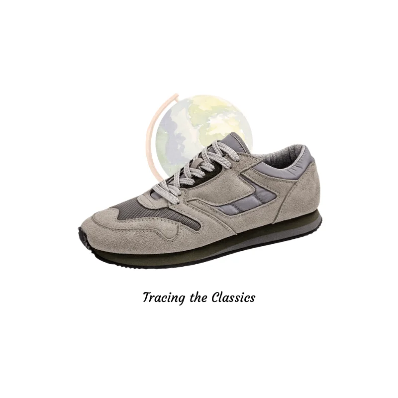 Men's Retro Running Shoes|British Retro Sneakers|Tralfagar