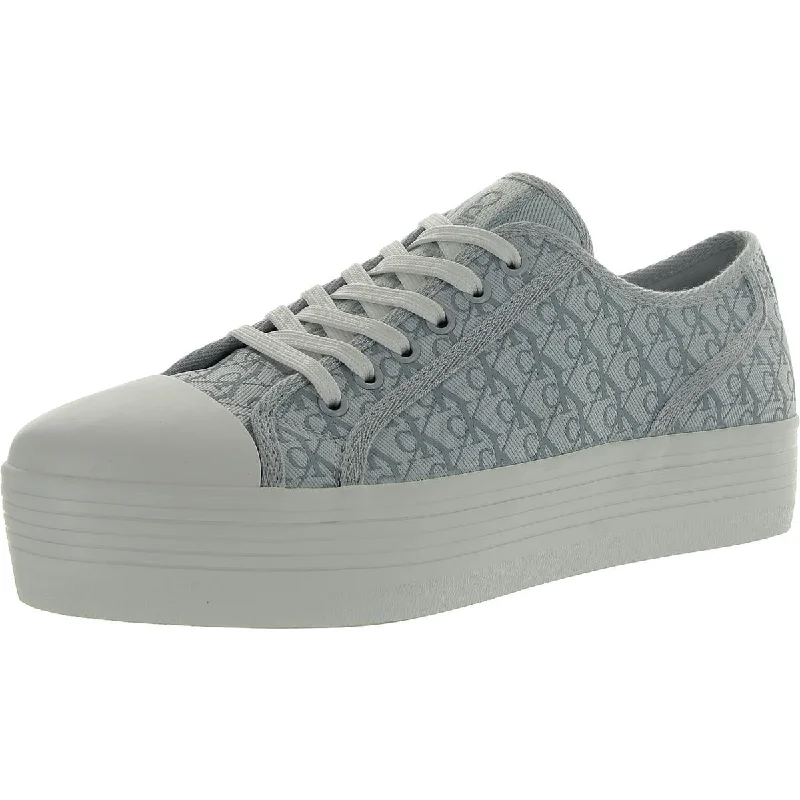 Calvin Klein Jeans Womens Low-Top Gym Casual And Fashion Sneakers